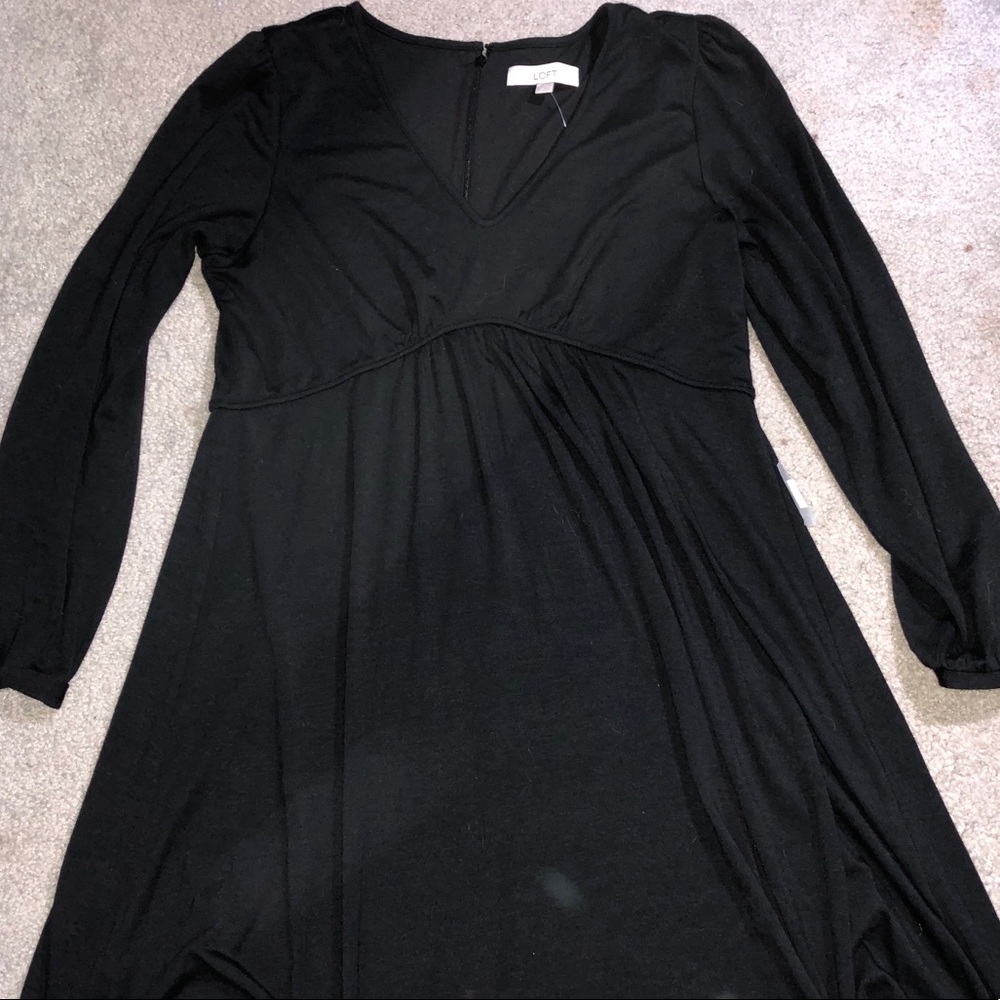 Little black dress.